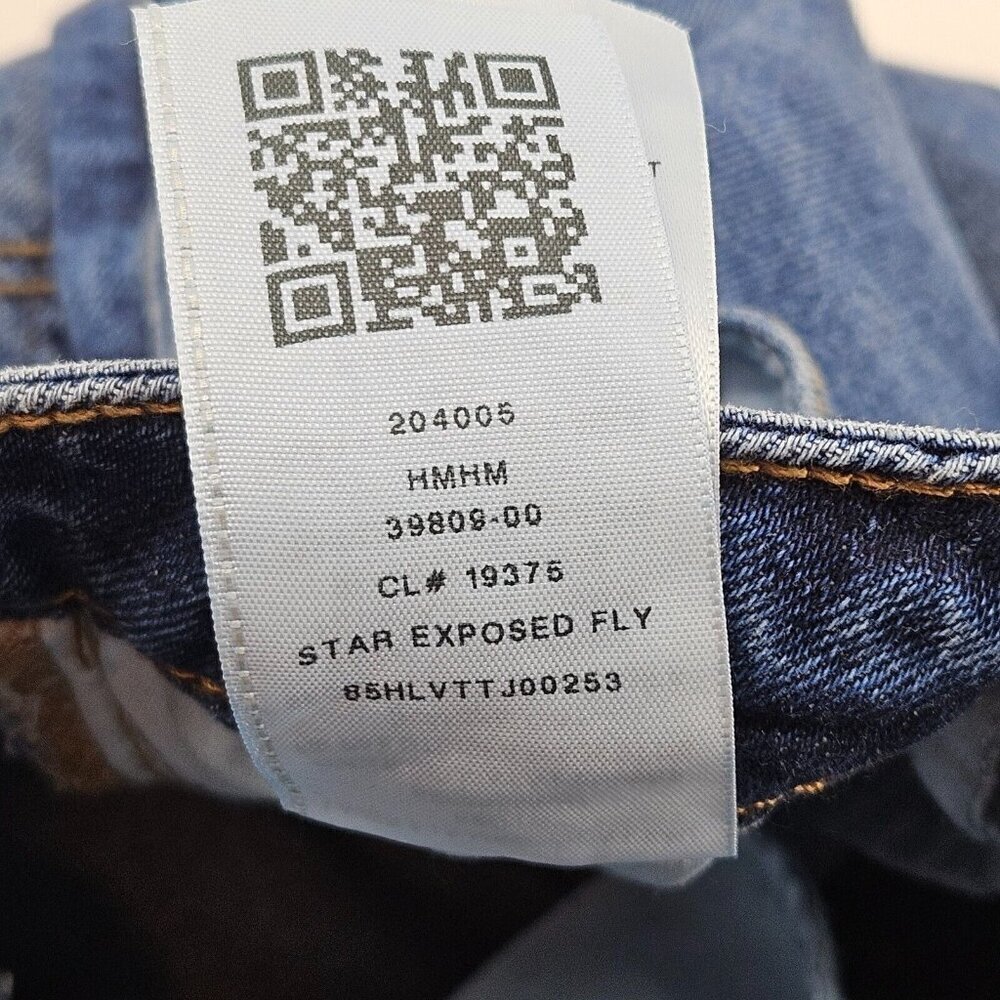 True Religion Starr High Rise Cropped Straight Leg Jeans Women’s Size 26 Ripped - Picture 10 of 13